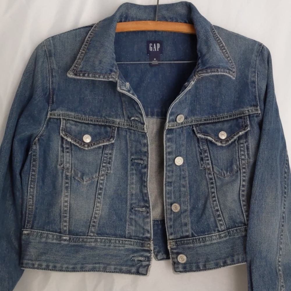Cropped Jean Jacket
